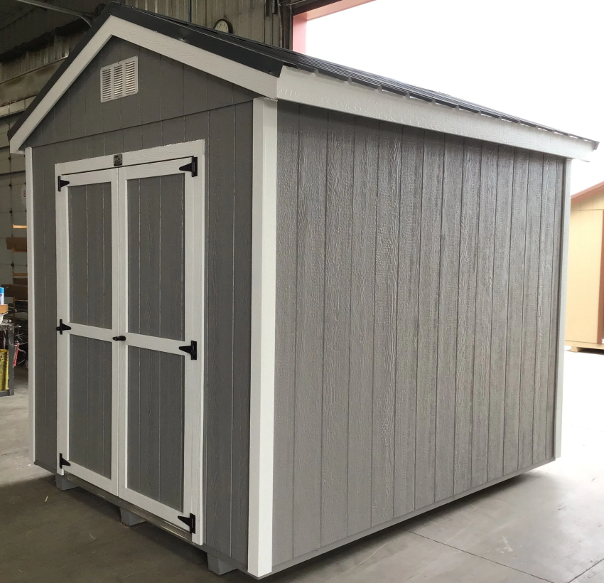 08X10 Utility Ranch Wood Panel Shed - Online Shop