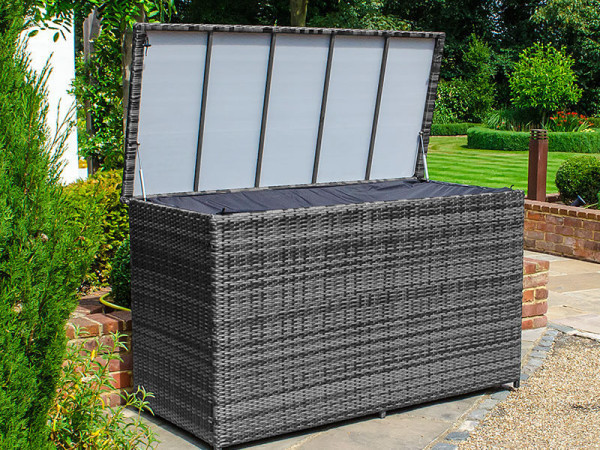 Nova - Mixed Grey Cushion Storage Box - Online Shop