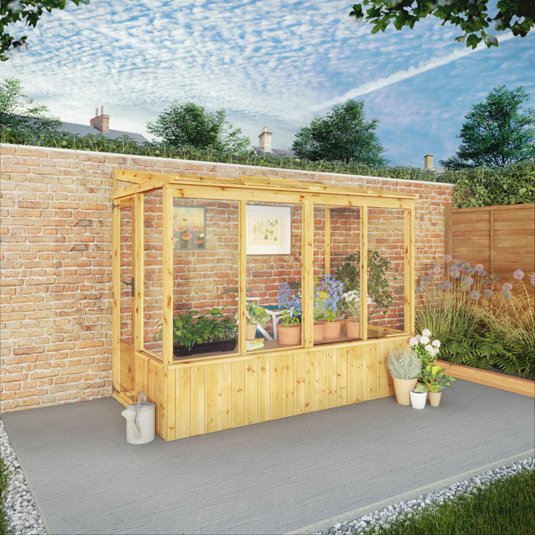 Mercia 8 x 4ft Premium Lean Too Greenhouse - Online Shop
