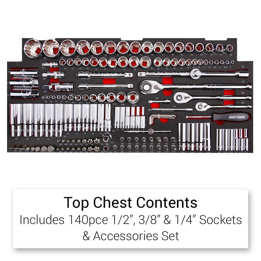 Daytona 360-Piece Mechanical Set Toolbox - Online Shop