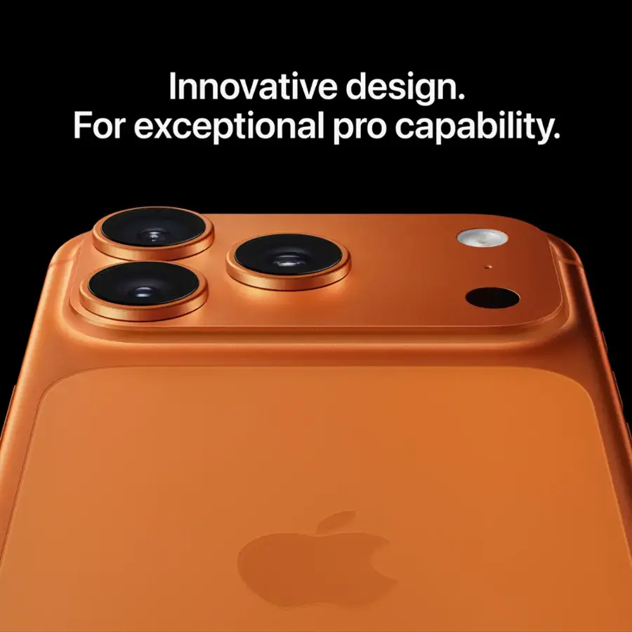 Apple iPhone 17 Pro Max Smartphone, 6.9 OLED Display, A19 Pro Processor, 48MP Triple Camera, 5G, Titanium Design - Online Shop