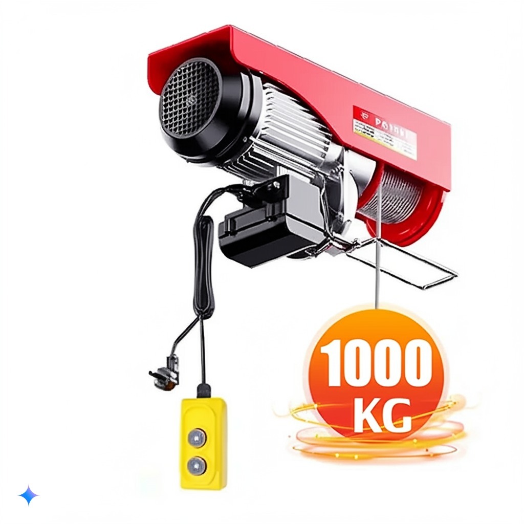 Foldable Electric Lift Scaffolding (Load 1000Kg) - Online Shop