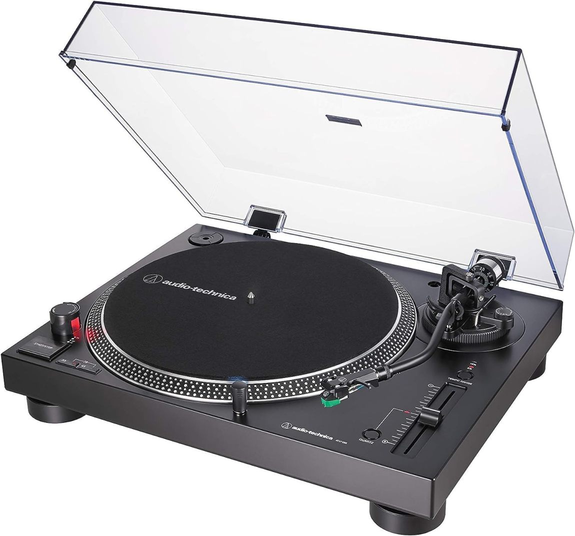Audio-Technica LP120XUSBBK Manual Direct-Drive Turntable (Analogue & USB) Black - Online Shop