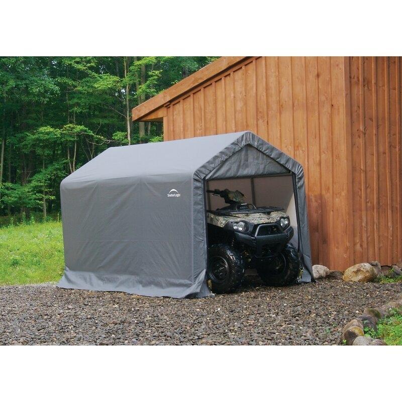 6 Ft. W x 10 Ft. D Plastic Storage Shed - Online Shop