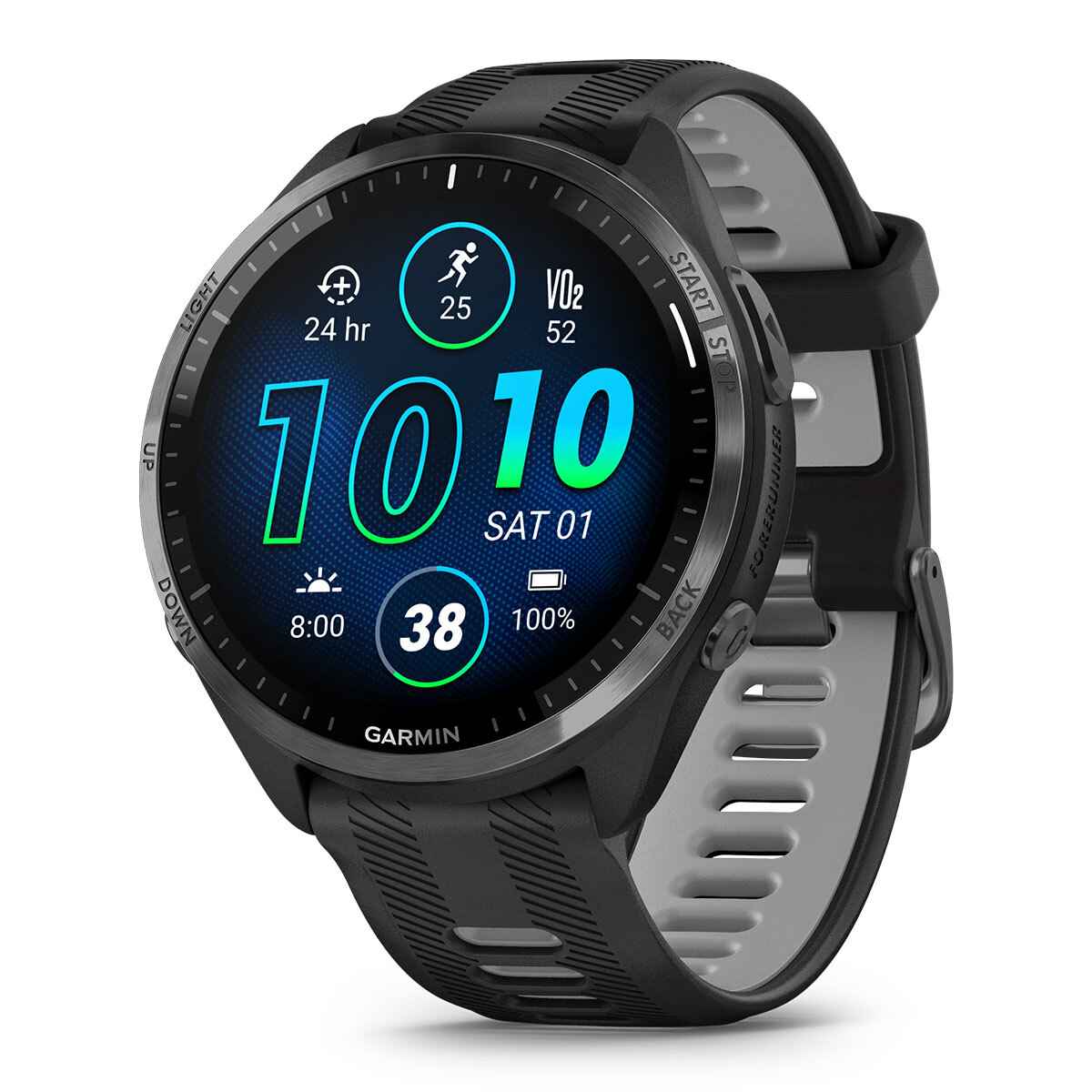 Garmin Forerunner® 965 Running Smartwatch, Colorful AMOLED Display, Training Metrics and Recovery Insights, Black and Powder Gray, 010-02809-00 - Online Shop