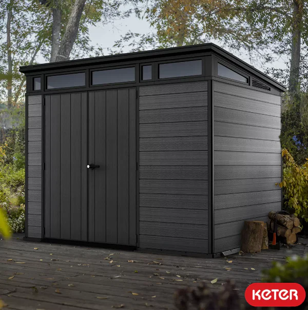 Keter Cortina 9ft 2 x 7ft Storage Shed - Online Shop