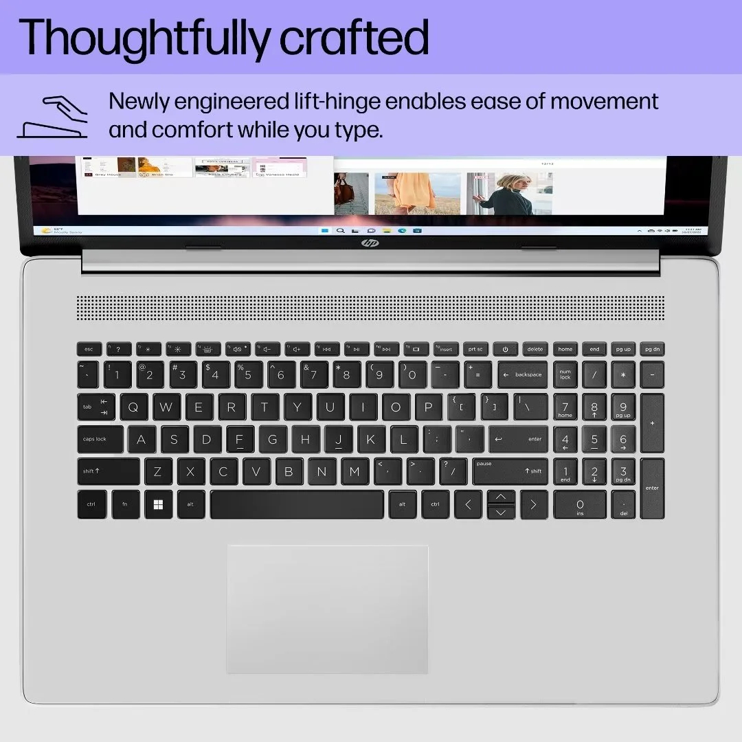 HP Laptop 17 with Intel Core i7-1355U | 17.3 Inch FHD Display | 16 GB DDR4 RAM | 1 TB SSD - Online Shop