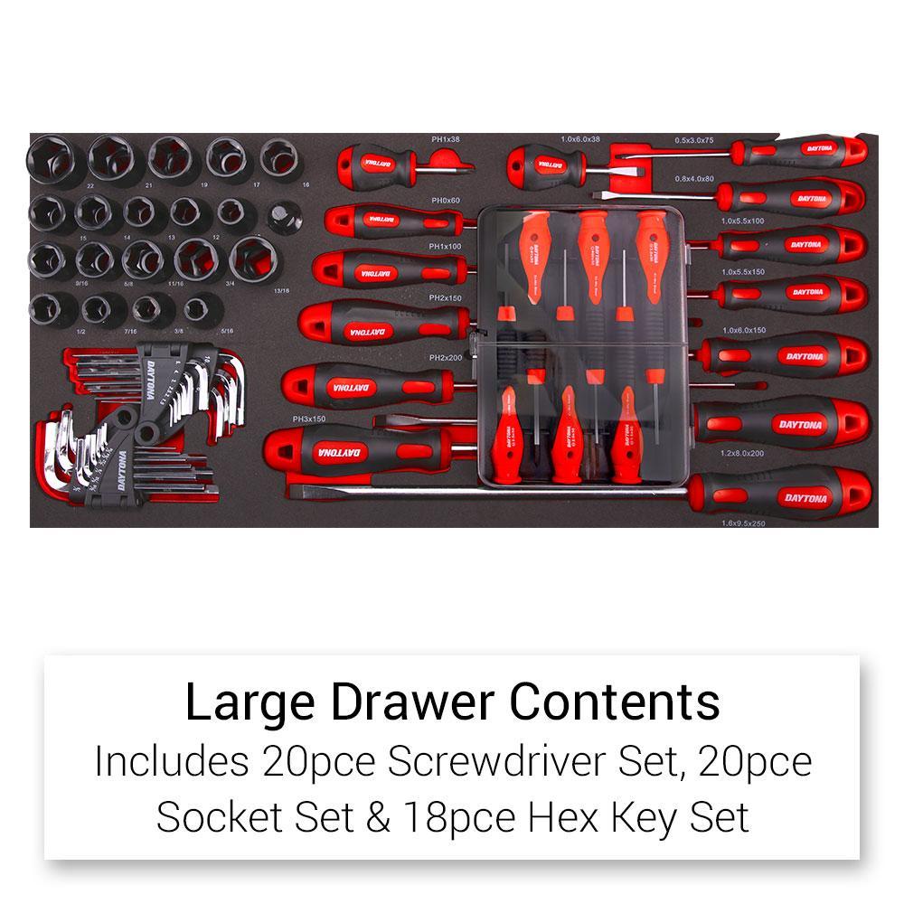 Daytona 360-Piece Mechanical Set Toolbox - Online Shop