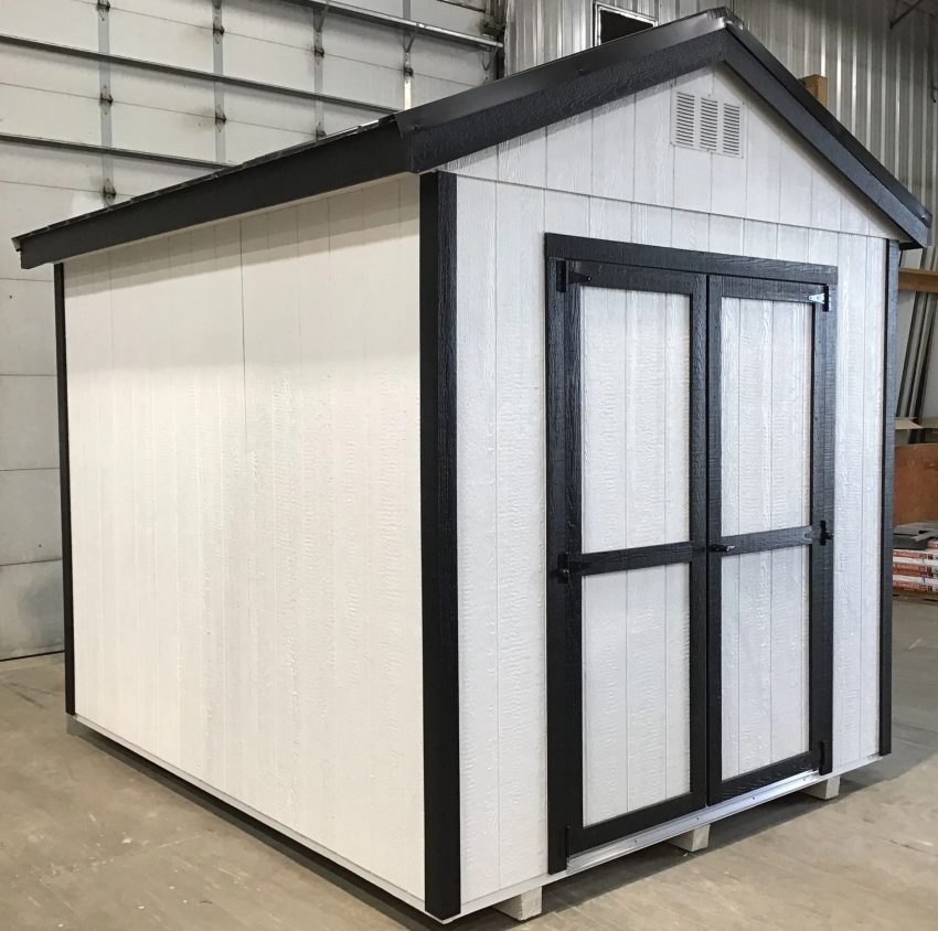 08X10 Utility Ranch Wood Panel Shed - Online Shop