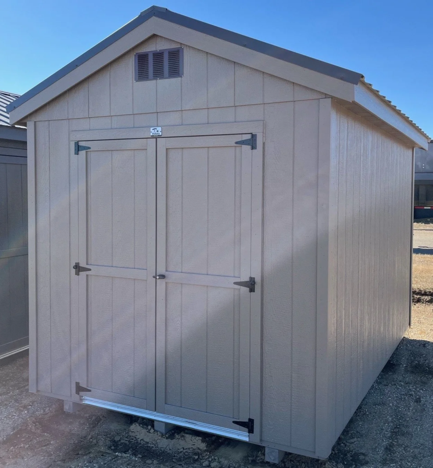 08X10 Utility Ranch Wood Panel Shed - Online Shop
