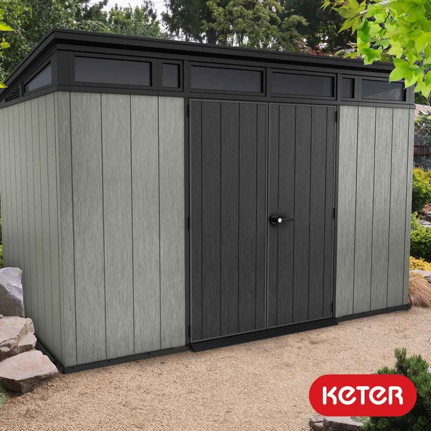 Keter Artisan 11ft x 7ft (3.4 x 2.1m) Storage Shed - Tiedex - Online Shop