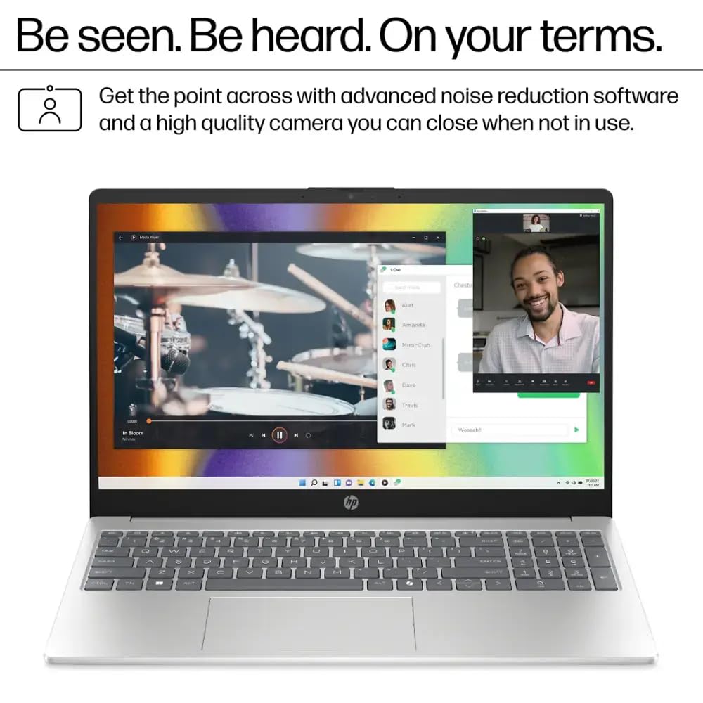 15.6 Touchscreen Laptop Computer, Intel 13th i7 1355U (Up to 5.0GHz), Windows 11 Pro, 32GB RAM, 1TB SSD, Wi-Fi 6, FHD Display, Privacy HD Camera, Stereo Speaker, Copilot AI, RH-Accessories - Online Shop