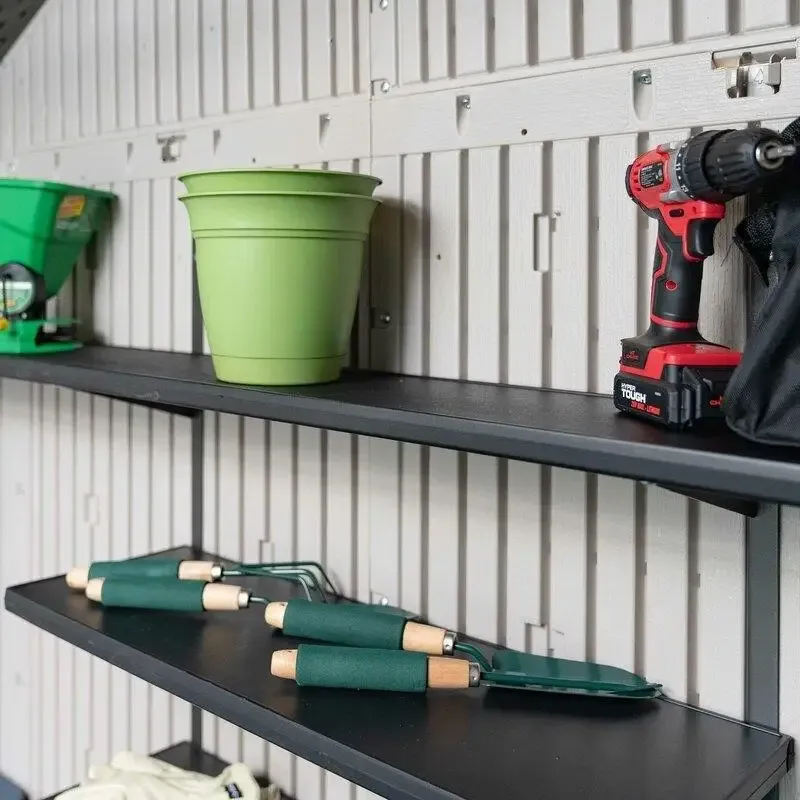 8' wide x 15' deep plastic storage shed - Online Shop