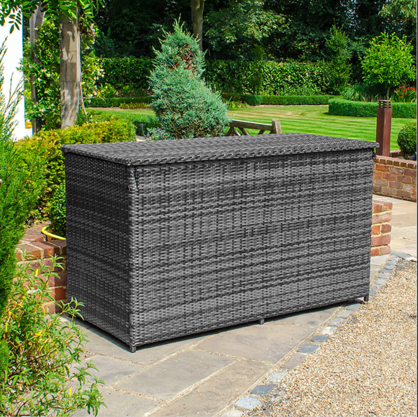 Nova - Mixed Grey Cushion Storage Box - Online Shop