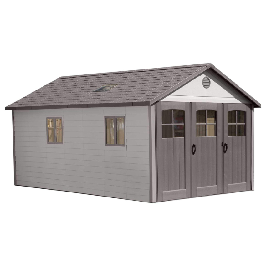 Lifespan 11 x 18.5 feet. Outdoor Storage Shed, 11 x 18.5, Desert Sand - Online Shop