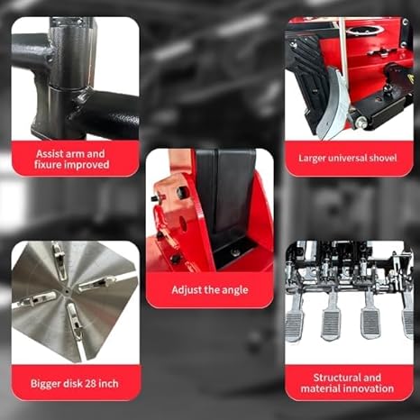 KATOOL 2.0HP Tilt Back Tire Changer Machine with Bead Blaster Tire Changer Tire Machine Tire Repair Tools (850) - Online Shop