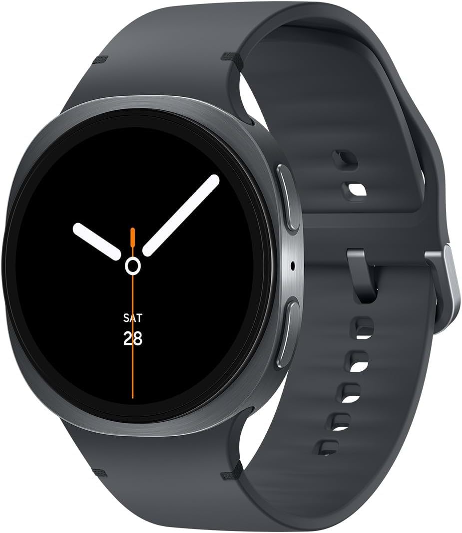 Samsung Galaxy Watch8 Smart Watch with Galaxy AI Fitness Watch and Fitness Tracker Sport Band Spa Sleep Coaching 40mm Bluetooth Graphite 3 Year Warranty - Online Shop