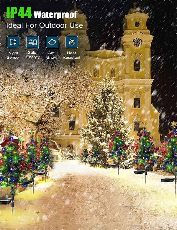 🎄Solar Christmas Trees Lights Outdoor Decoration Waterproof - Online Shop