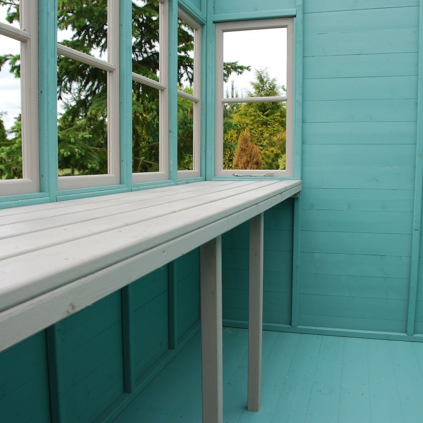 š„Limited Time Discountš„10' x 10' Sun Pent Wooden Garden Potting Shed - Online Shop