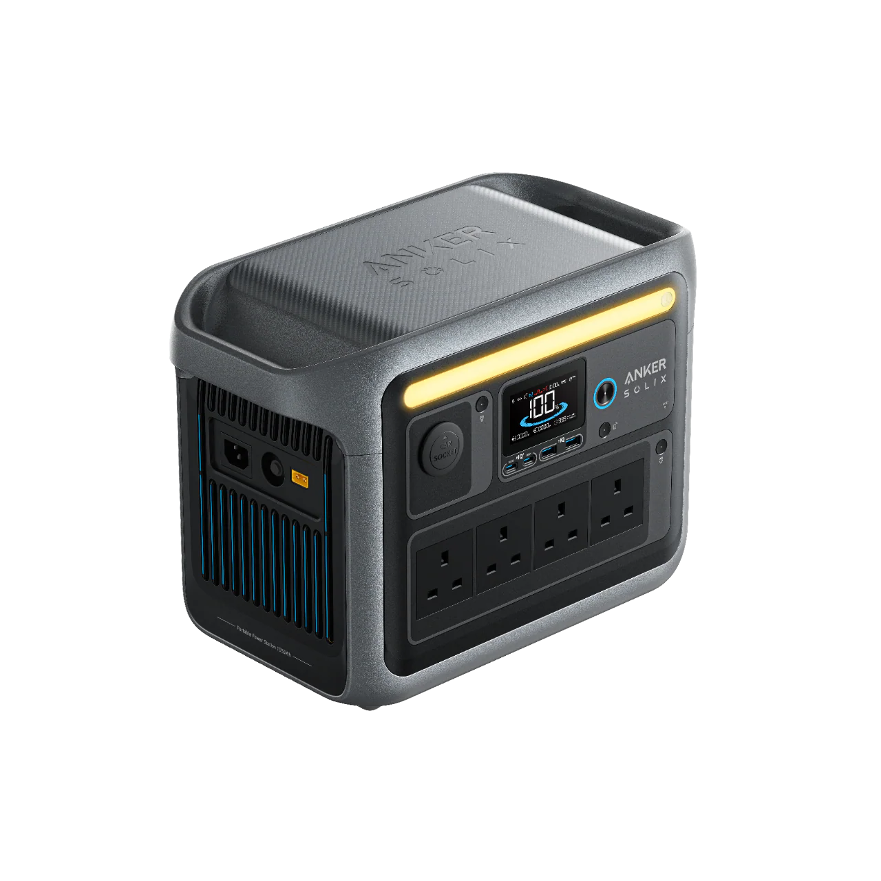 Anker Solix C1000 Portable Power Station 1056Wh Solar Generator LiFePO4 Battery World's Fastest Fast Charging - Online Shop