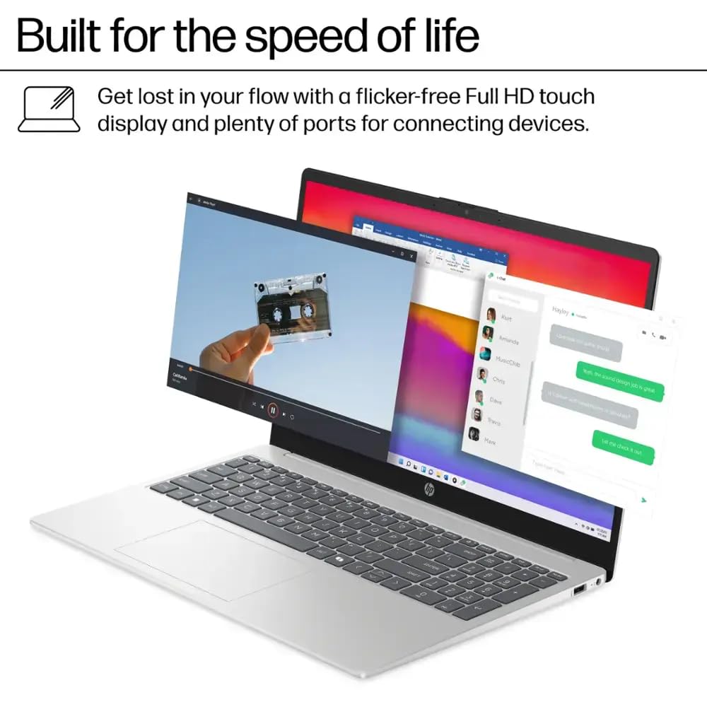 15.6 Touchscreen Laptop Computer, Intel 13th i7 1355U (Up to 5.0GHz), Windows 11 Pro, 32GB RAM, 1TB SSD, Wi-Fi 6, FHD Display, Privacy HD Camera, Stereo Speaker, Copilot AI, RH-Accessories - Online Shop