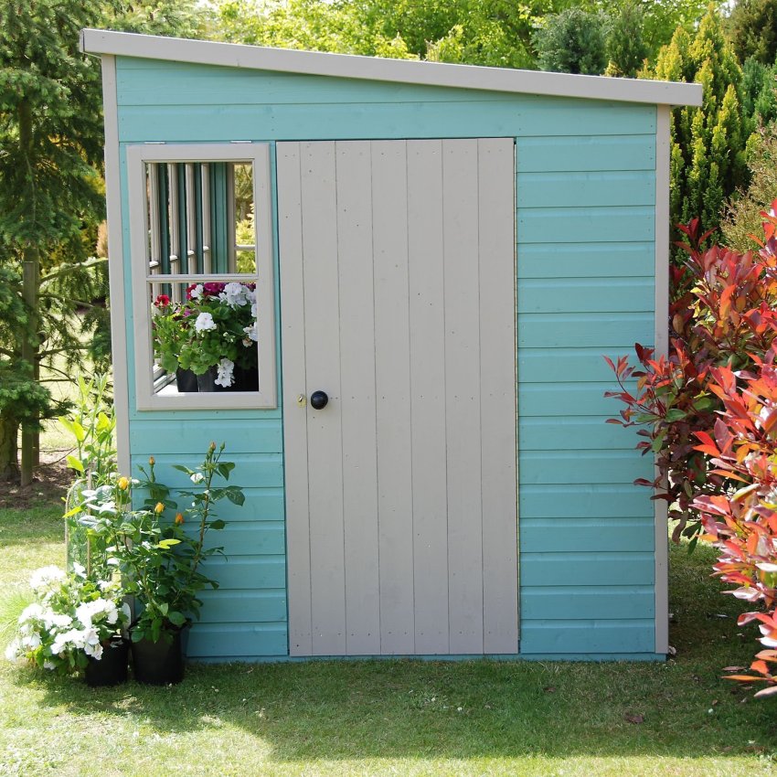 🔥Limited Time Discount🔥10' x 10' Sun Pent Wooden Garden Potting Shed - Online Shop