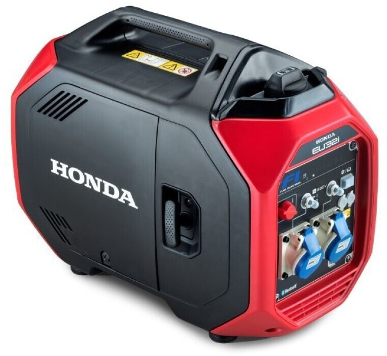 Honda EU32i Petrol Generator: 3.2kW Max Power, 8.6h Runtime, 4.7L Tank - 4-Stroke for Outdoor/Emergency Use - Online Shop