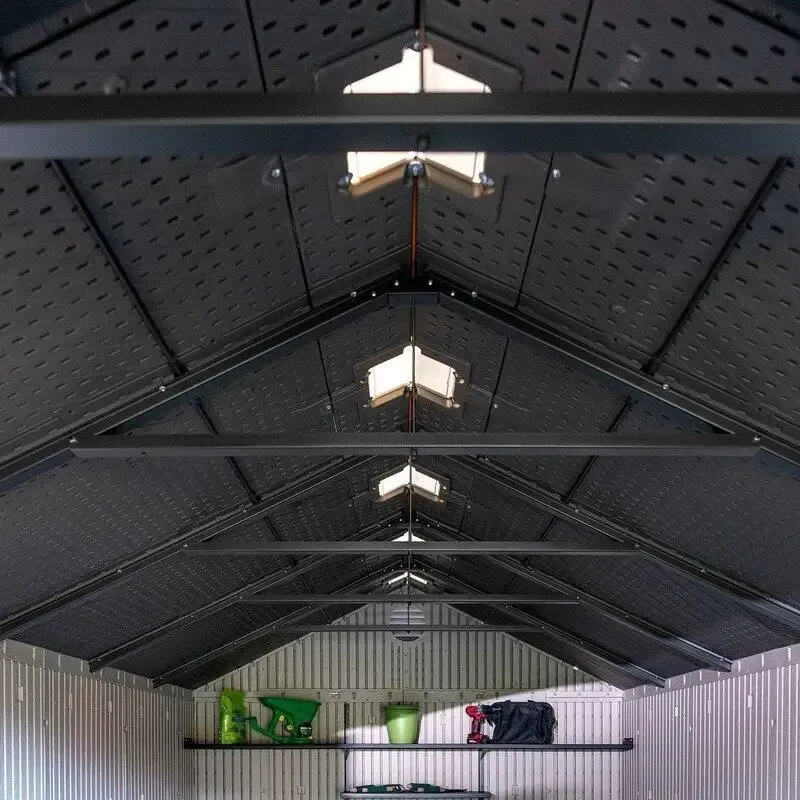 8' wide x 15' deep plastic storage shed - Online Shop