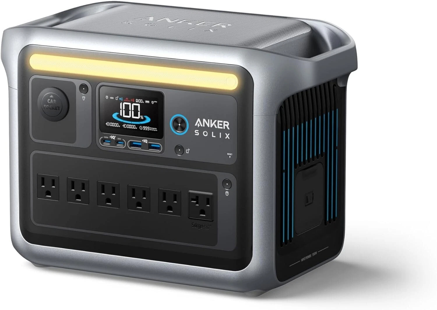 Anker Solix C1000 Portable Power Station 1056Wh Solar Generator LiFePO4 Battery World's Fastest Fast Charging - Online Shop