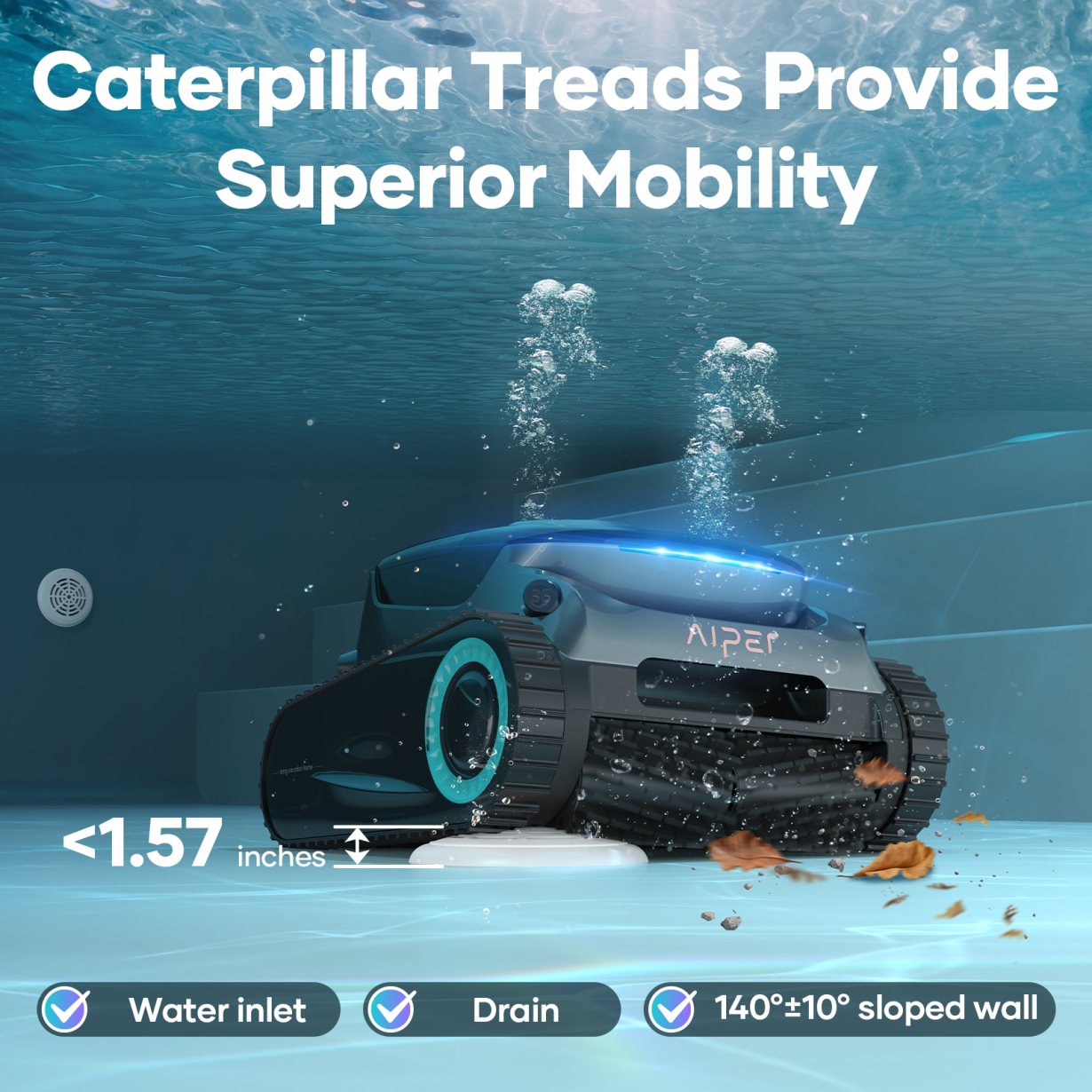 Aiper Scuba S1 Pro Cordless Robotic Pool Cleaner (2025 Upgraded) - Online Shop