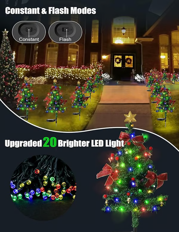 🎄Solar Christmas Trees Lights Outdoor Decoration Waterproof - Online Shop