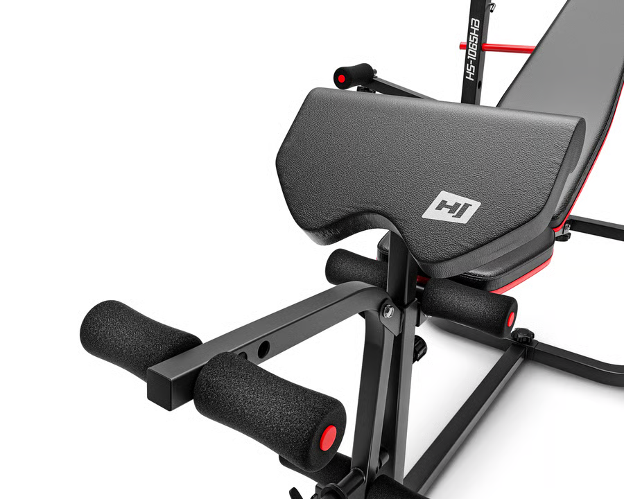 Hop-Sport plastic dumbbell set with weight bench 1065 - Online Shop