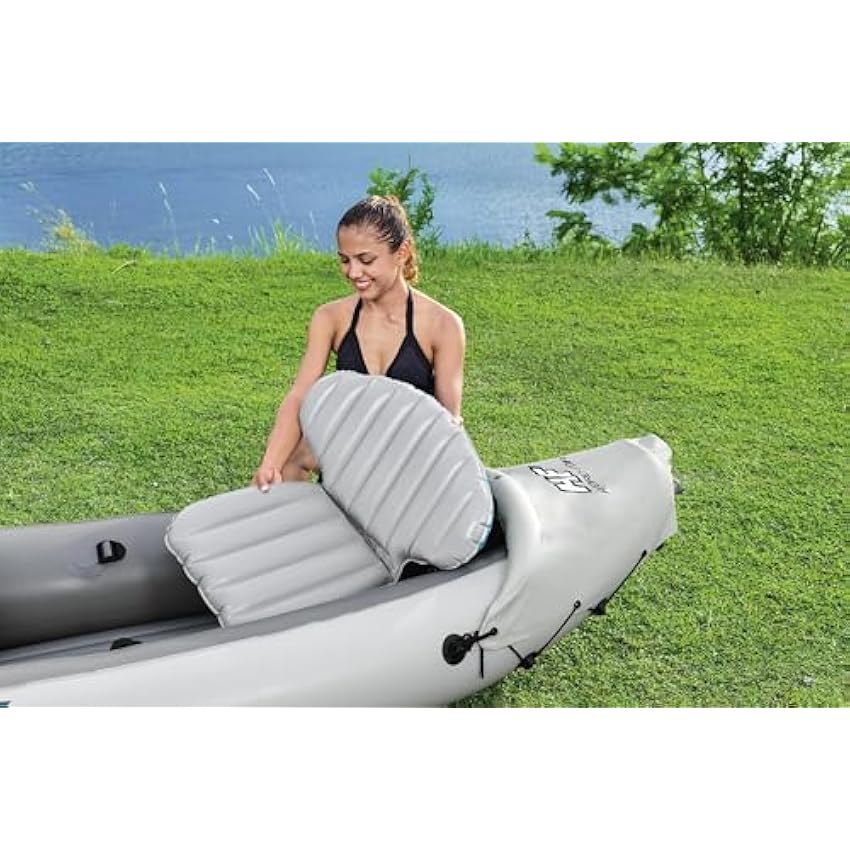 Bestway Hydro Force Inflatable Kayak Set | Includes Seat, Paddle, Hand Pump, Storage Carry Bag | Great for Adults, Kids and Families - Online Shop