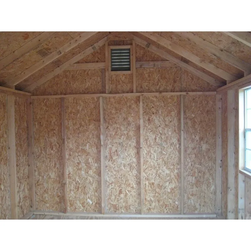 Colonial Williamsburg 10' wide x 16' deep solid and faux wood storage shed - Online Shop