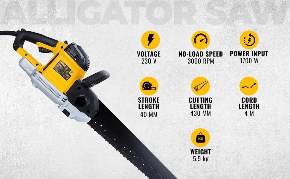 DeWalt Alligator special saw DWE397 - Online Shop