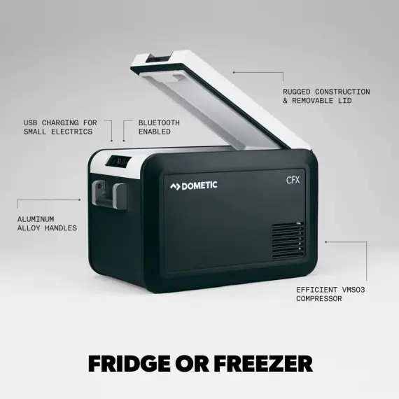Dometic CFX Portable Electric Refrigerated Freezer, AC/DC or solar powered - Online Shop