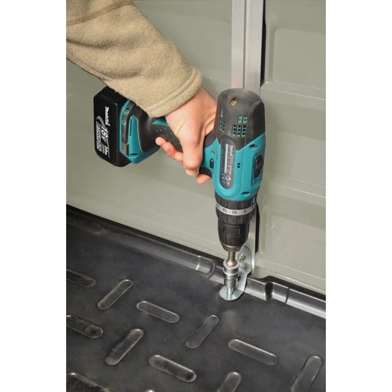 Skylight 6' wide x 8' deep plastic storage shed - Online Shop