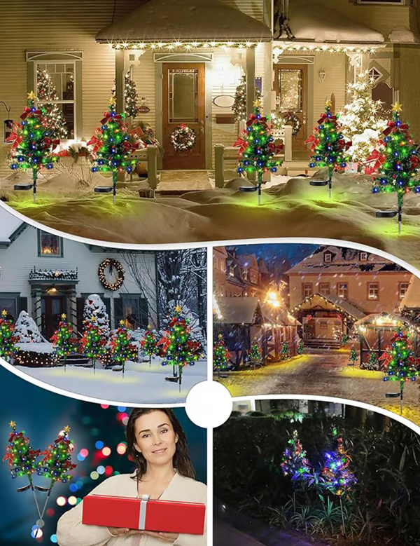 🎄Solar Christmas Trees Lights Outdoor Decoration Waterproof - Online Shop
