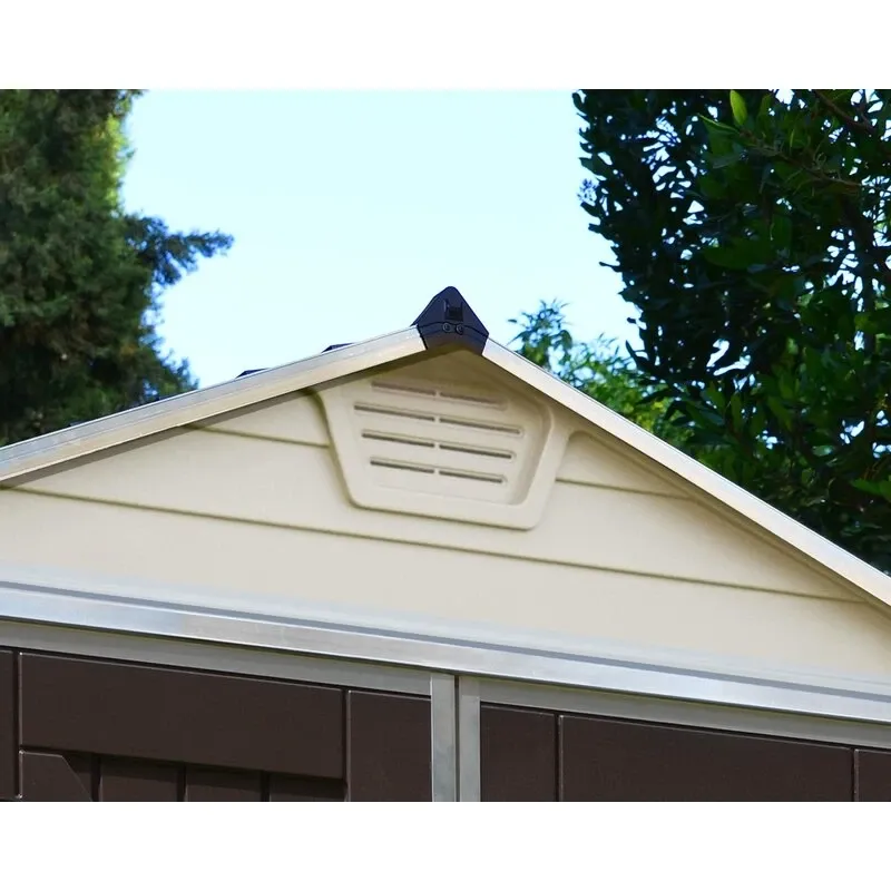Skylight 6' wide x 8' deep plastic storage shed - Online Shop