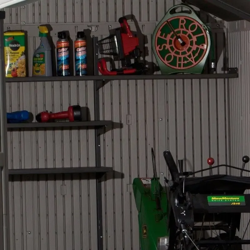 8' wide x 15' deep plastic storage shed - Online Shop