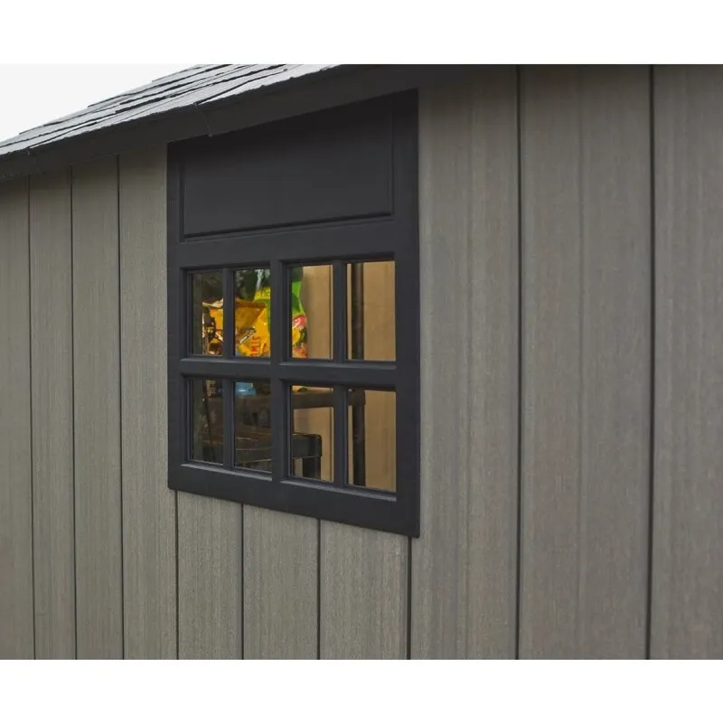 Oakland 7.5 ft wide x 7.5 ft deep plastic storage shed - Online Shop