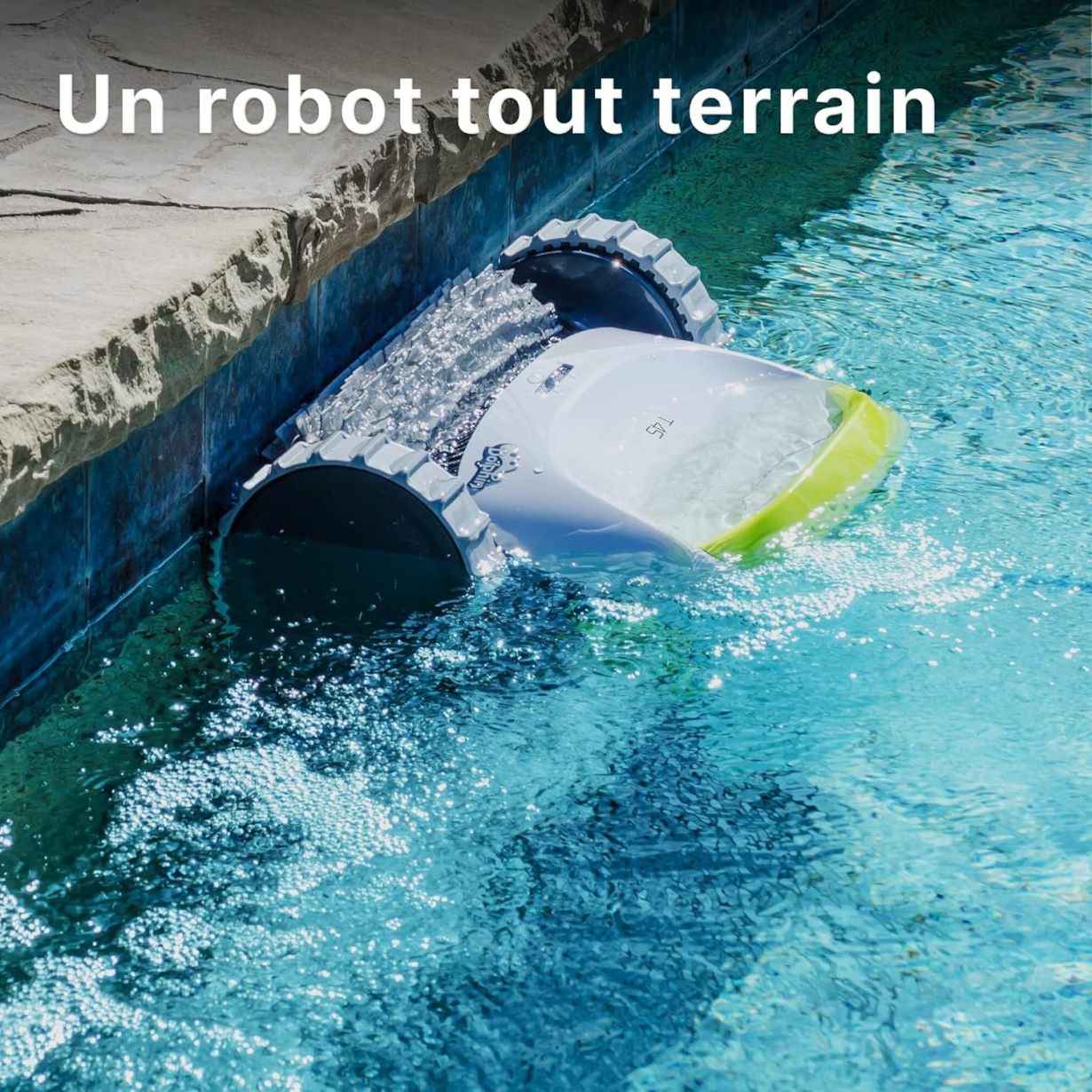 DOLPHIN T45 Electric Pool Cleaner Robot - Wall Cleaning, In-Ground Pool Up to 12 m, 3 Year Warranty - Online Shop