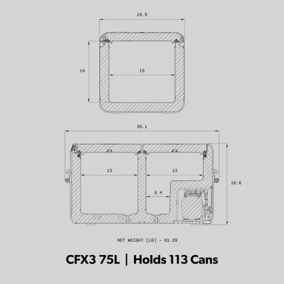 Dometic CFX Portable Electric Refrigerated Freezer, AC/DC or solar powered - Online Shop