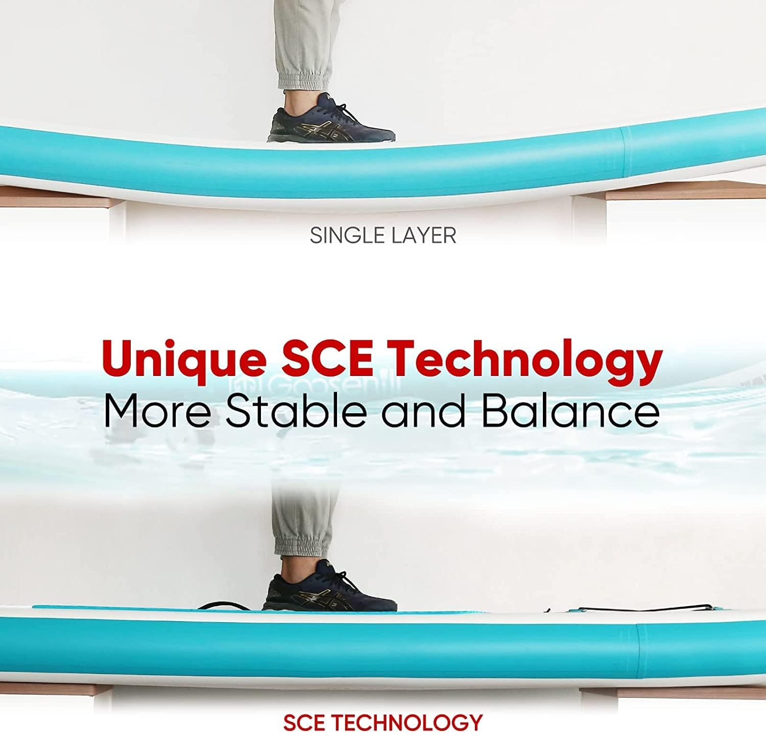 Goosehill Inflatable Stand Up Paddle Board, Premium SUP Package, 10' Long 32 Wide 6 Thick, Patterns Open for Customization - Online Shop